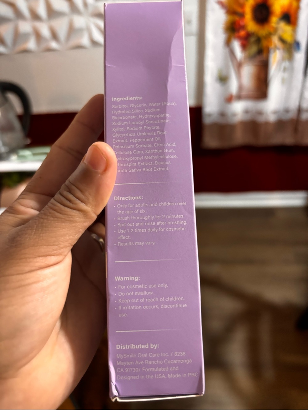 Purple Color-Correcting Toothpaste - Picture 7 of 10